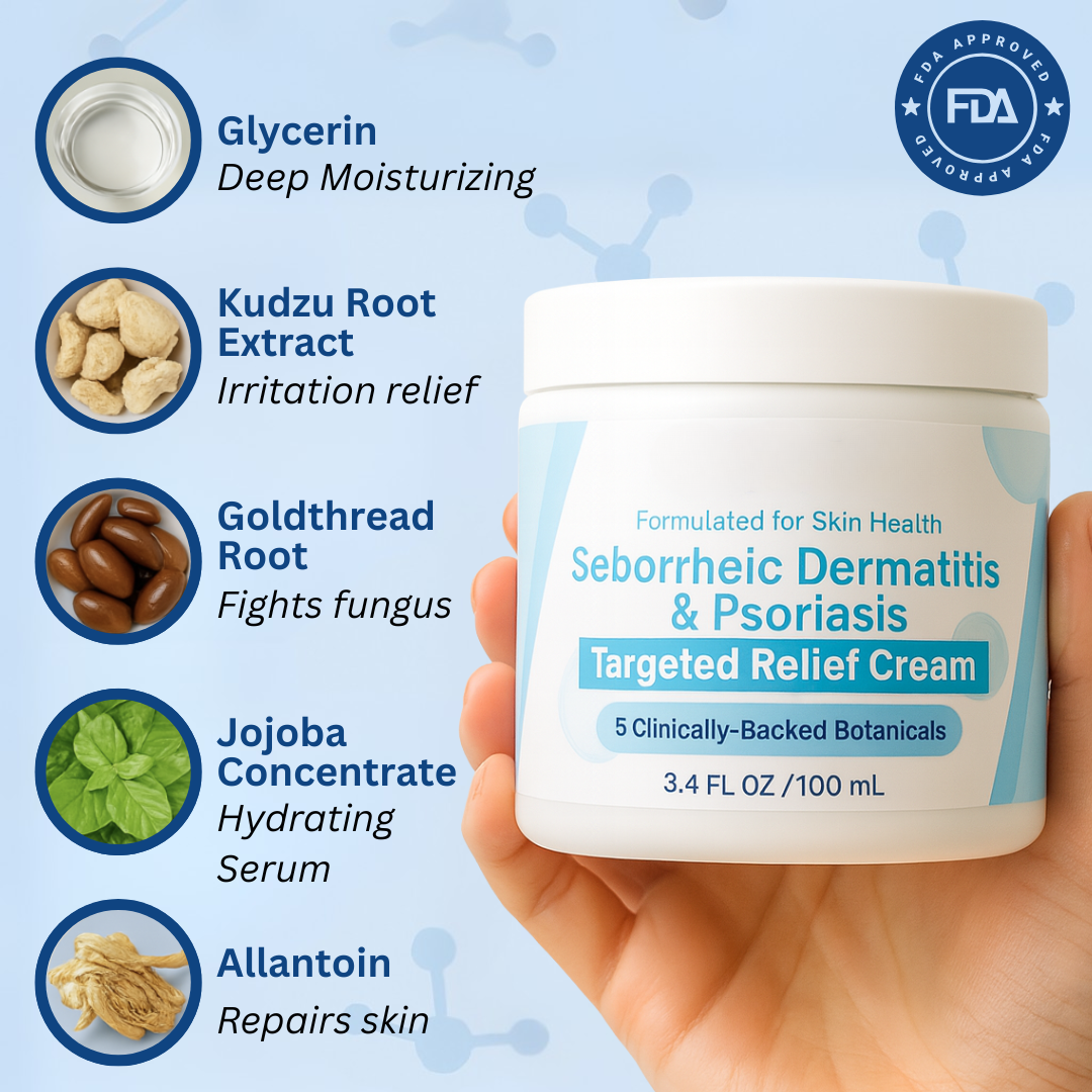 Herbal Skin Relief – Calm Redness, Soothe Flakes, Clear Your Scalp